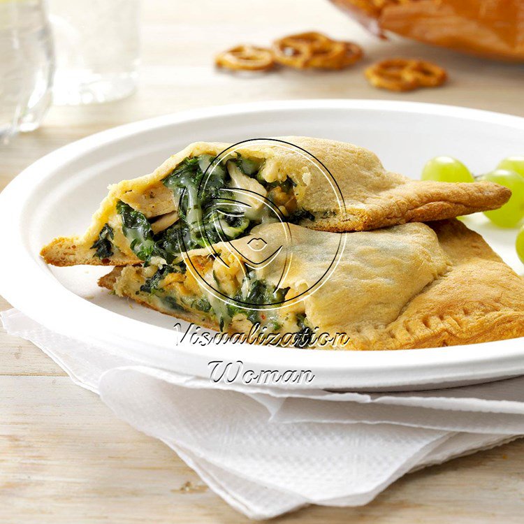 Pesto Chicken Turnovers