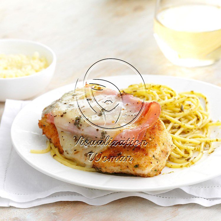 Smoked Mozzarella Chicken with Pasta