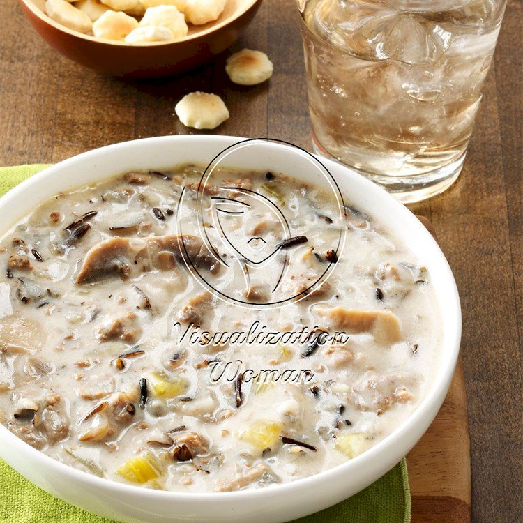 Beefy Wild Rice Soup