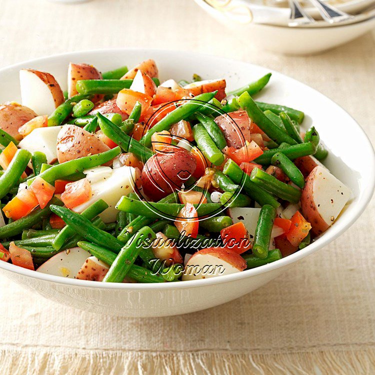 Warm Green Bean & Potato Salad