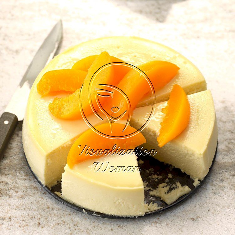Pressure-Cooker Peachy Summer Cheesecake