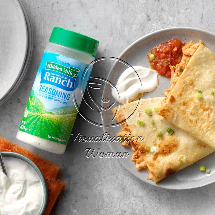 Ranch Chicken Quesadillas