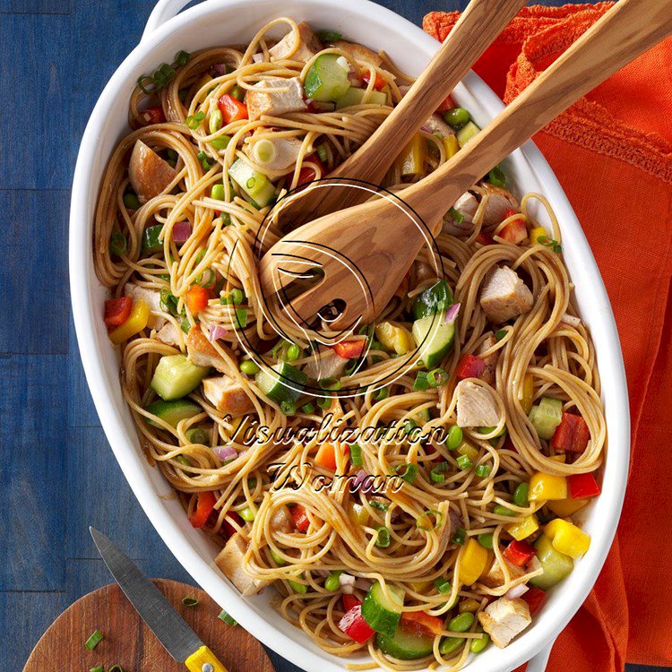 Gingered Spaghetti Salad