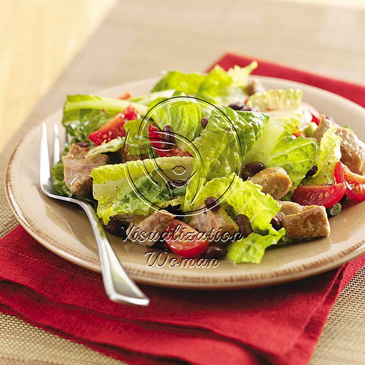 Barbecue Pork Salad