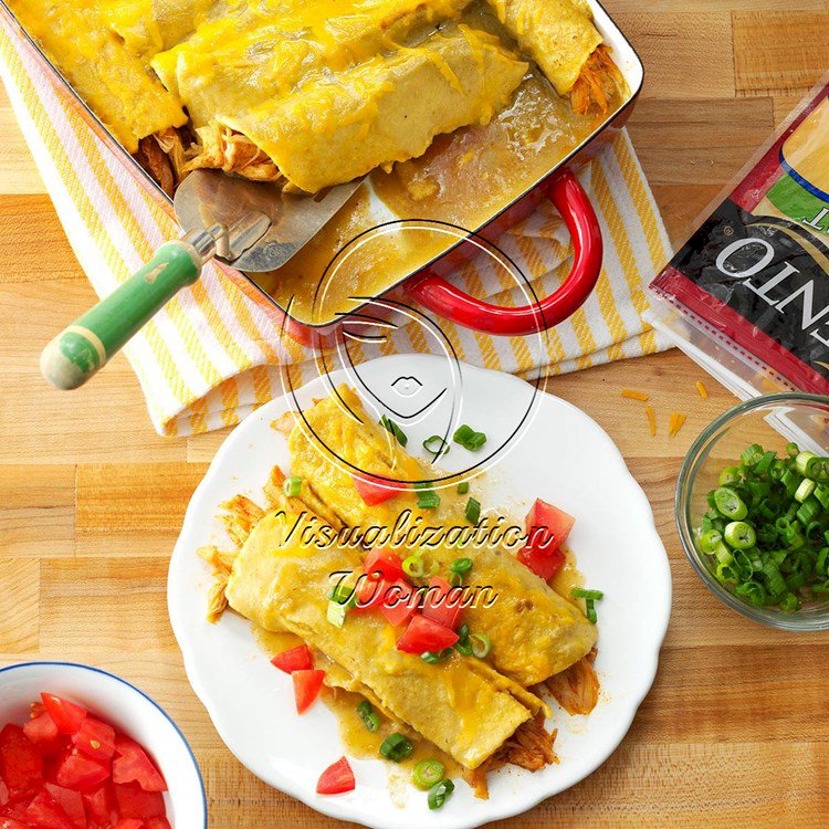 Honey-Lemon Chicken Enchiladas