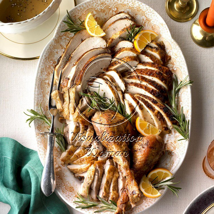 Roasted Citrus & Herb Turkey