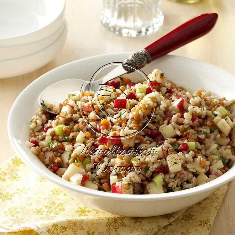 Festive Three-Grain Salad