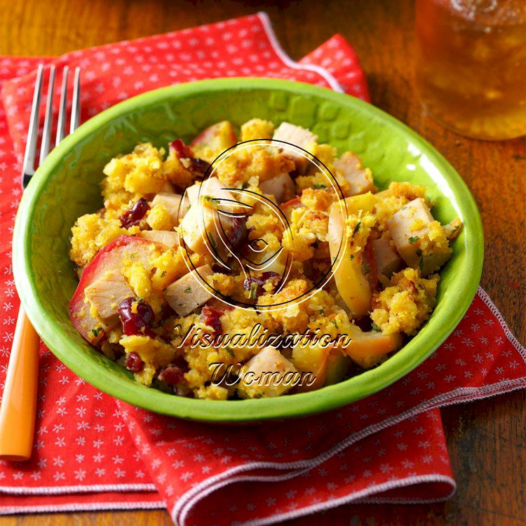 Cran-Apple Turkey Skillet