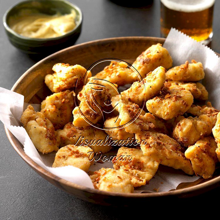 Air-Fryer Sweet Potato-Crusted Chicken Nuggets