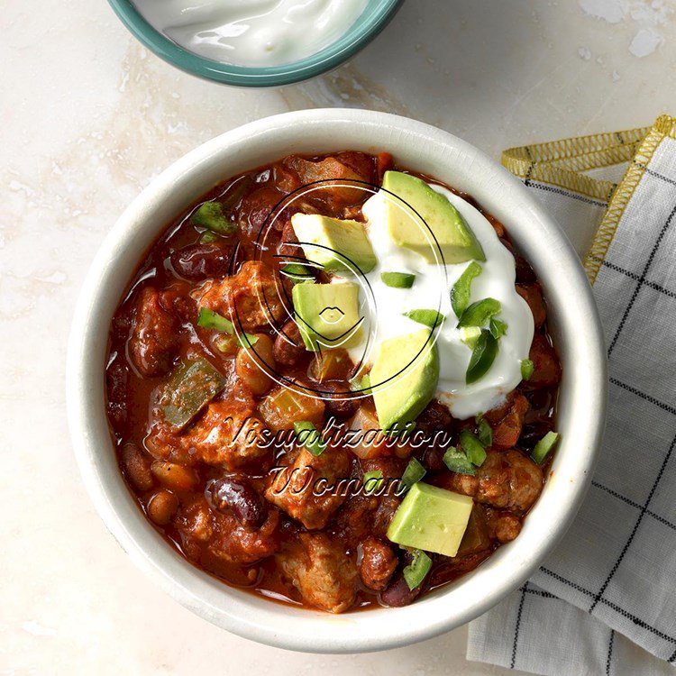 Pressure-Cooker Turkey Chili