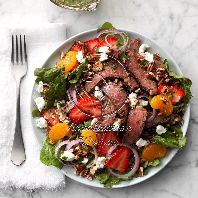 Mandarin Steak Salad