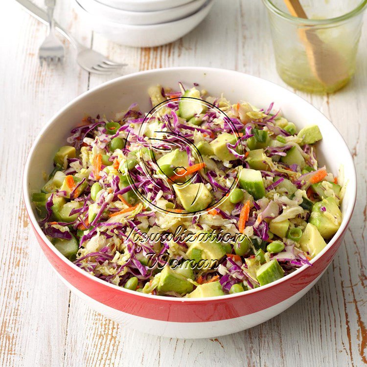 Thai Salad with Cilantro Lime Dressing