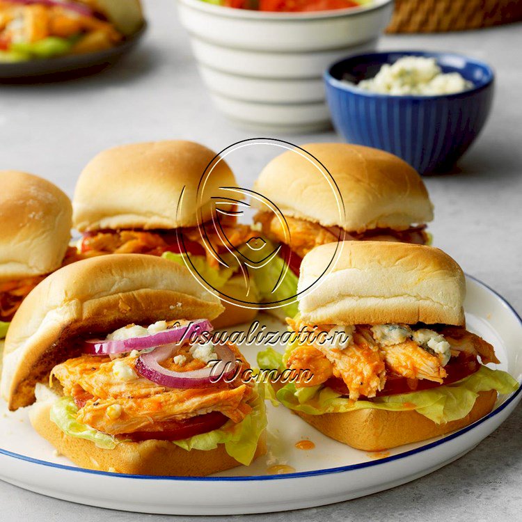 Buffalo Chicken Sliders