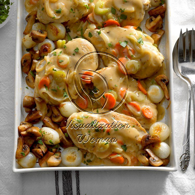 Creamy Braised Chicken