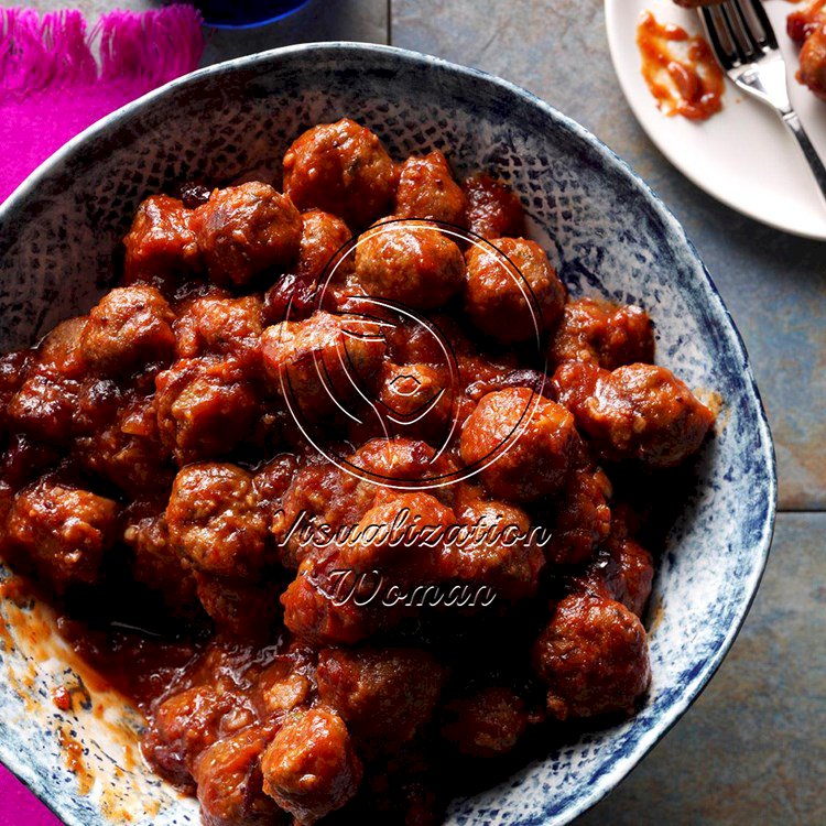 Cranberry Appetizer Meatballs