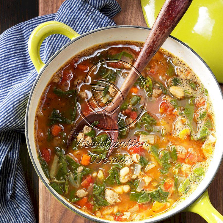 Sausage & Greens Soup