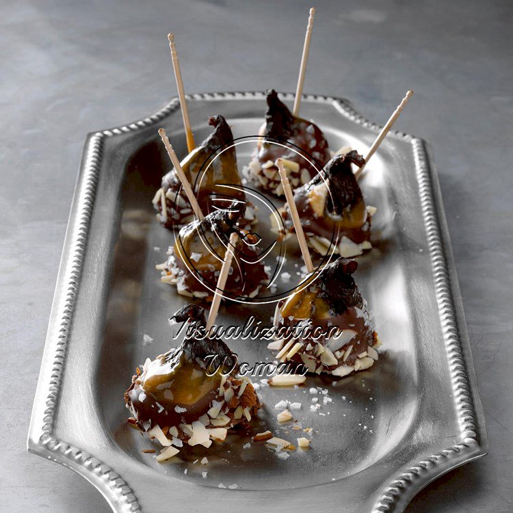 Salted Caramel & Dark Chocolate Figs