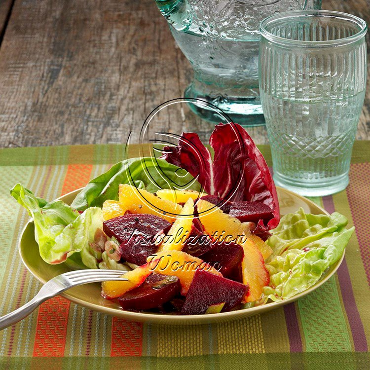 Roasted Beet-Orange Salad