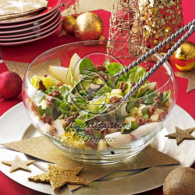 Candied Pecan and Pear Salad