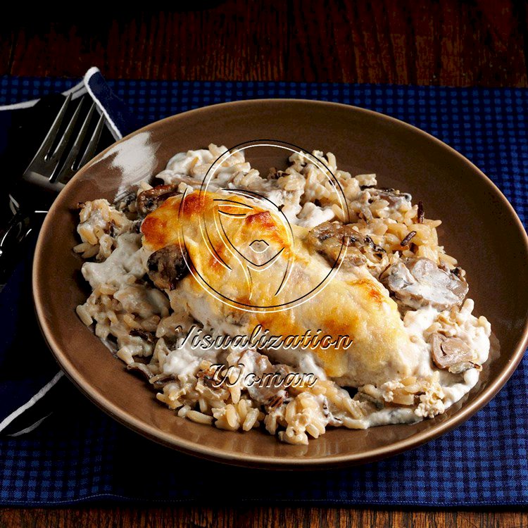 Mushroom Chicken with Wild Rice