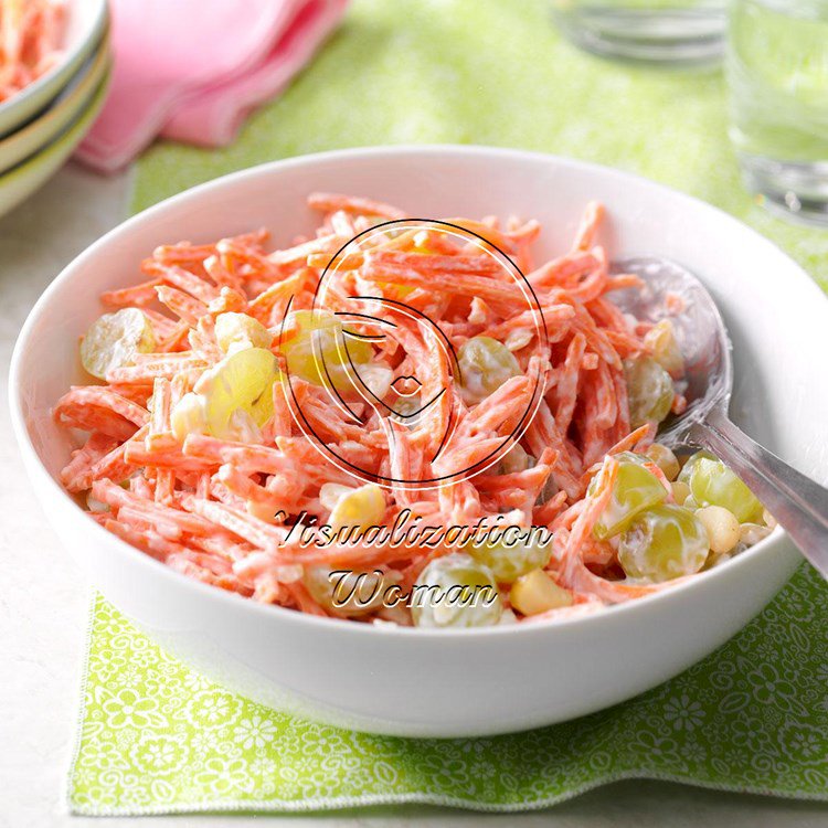 Pina Colada Carrot Salad