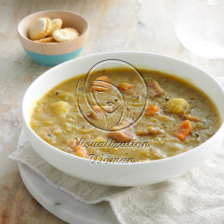 Slow-Cooked Split Pea Soup