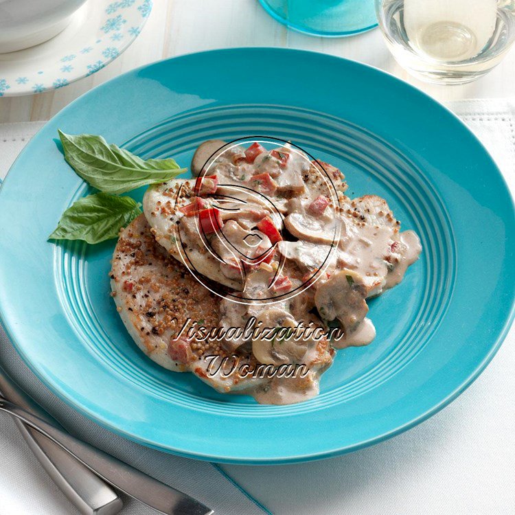 Turkey in Cognac Cream Sauce
