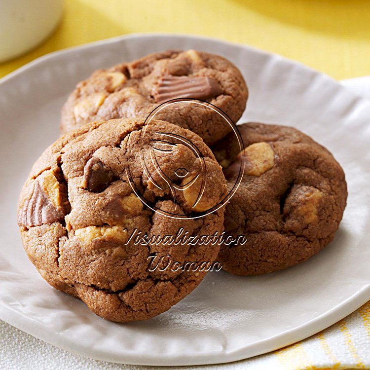 Chocolate-Peanut Butter Cup Cookies