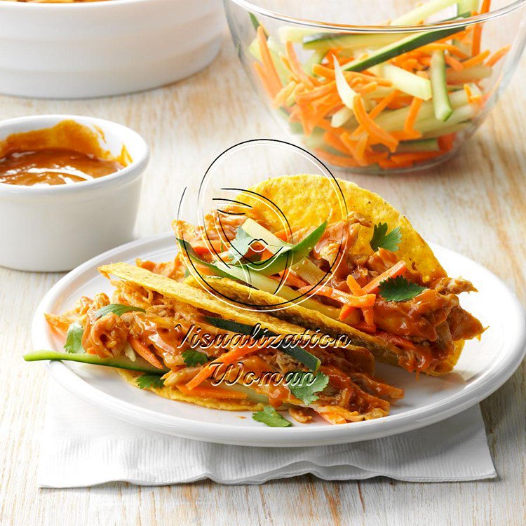 Thai Chicken Tacos