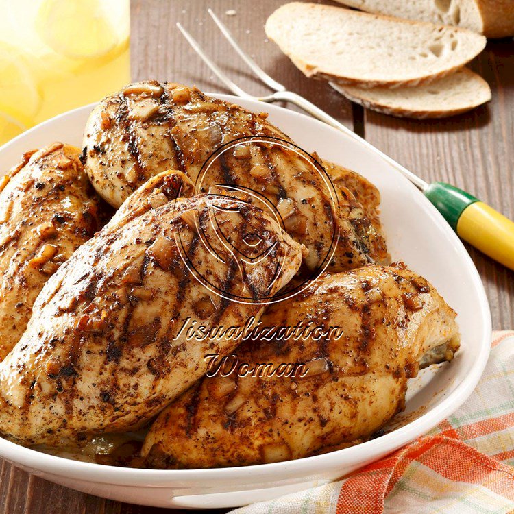 Grilled Barbecued Chicken