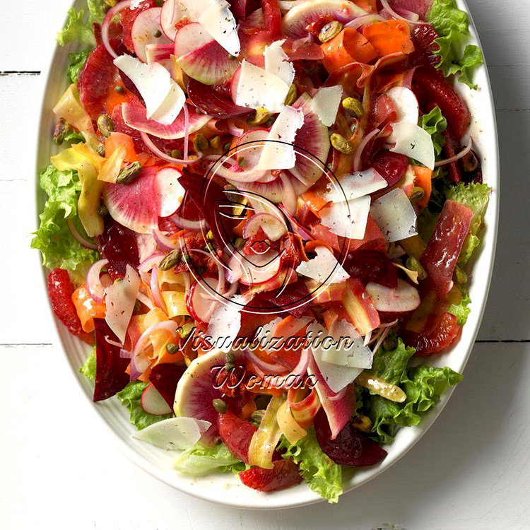 Flamboyant Flamenco Summer Salad