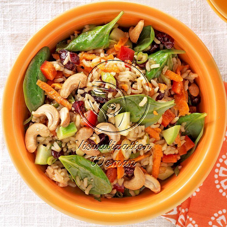 Brown Rice Chutney Salad