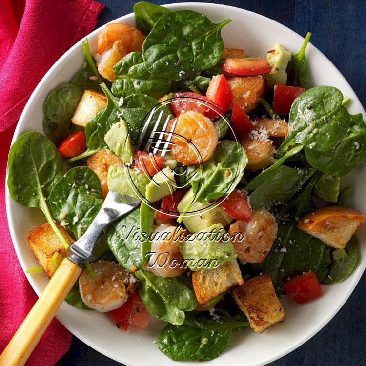 Shrimp Panzanella Salad