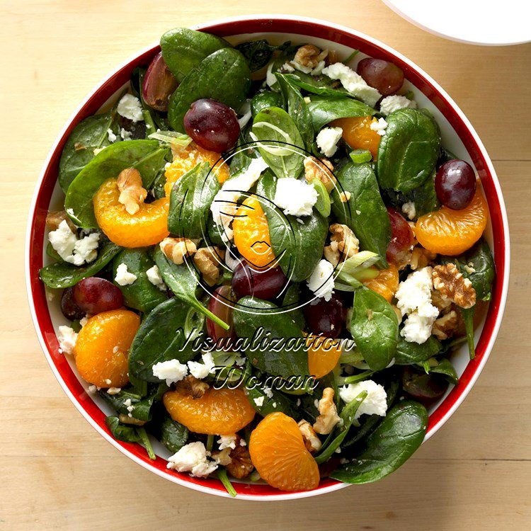 Fruit & Spinach Salad