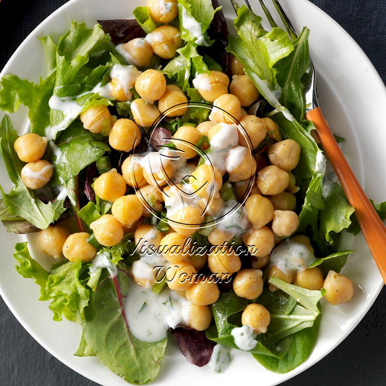 Lemony Garbanzo Salad