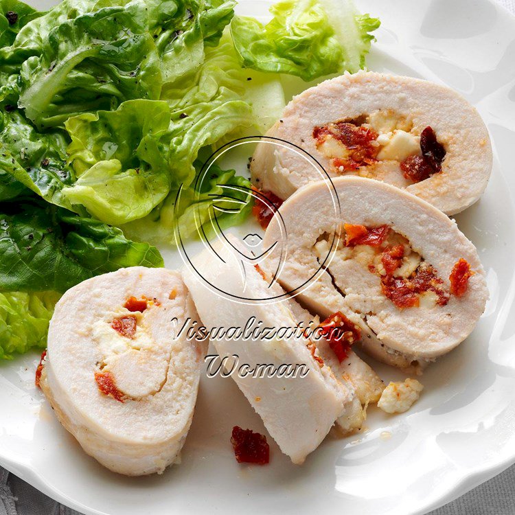 Mediterranean Stuffed Chicken Breasts