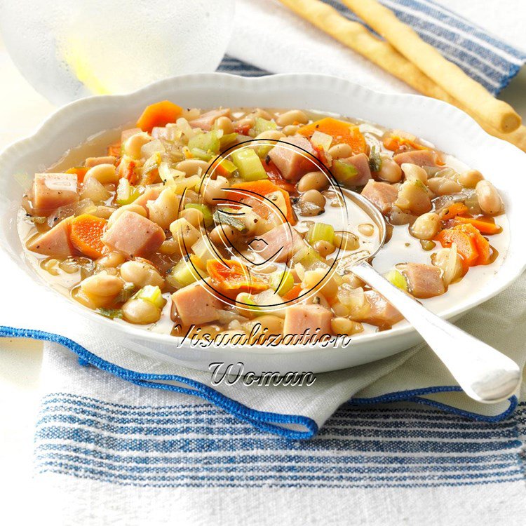 Navy Bean Vegetable Soup