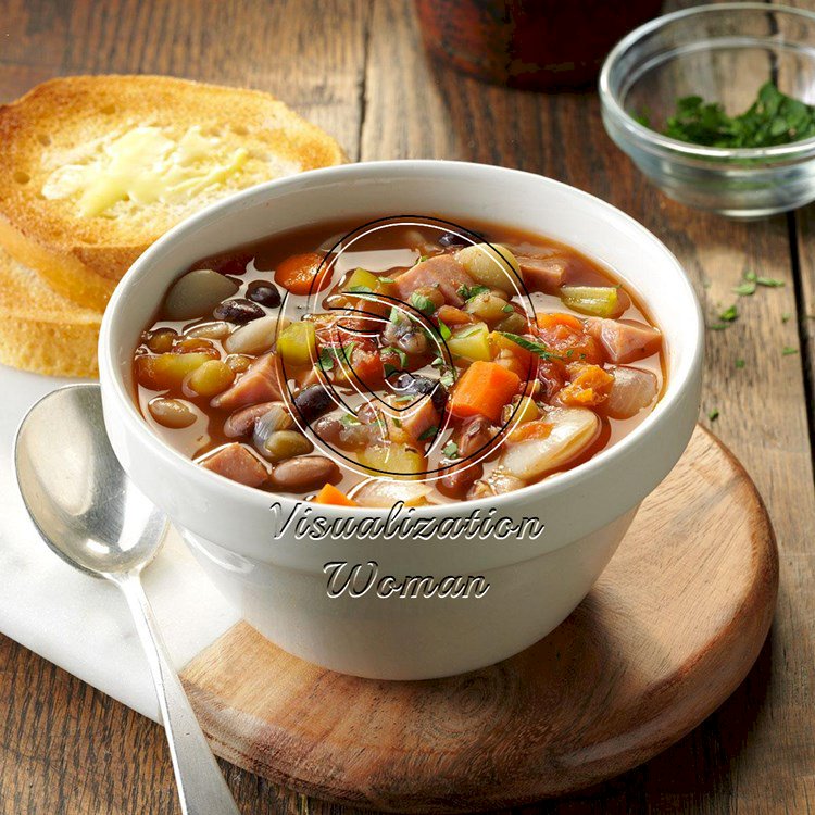 Provencal Ham & Bean Soup