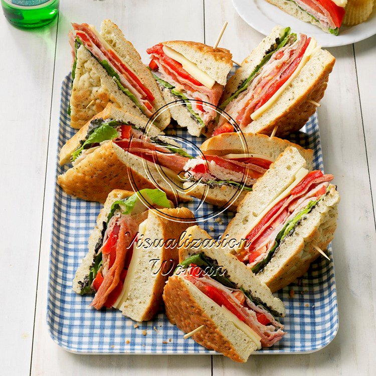 Focaccia Sandwiches