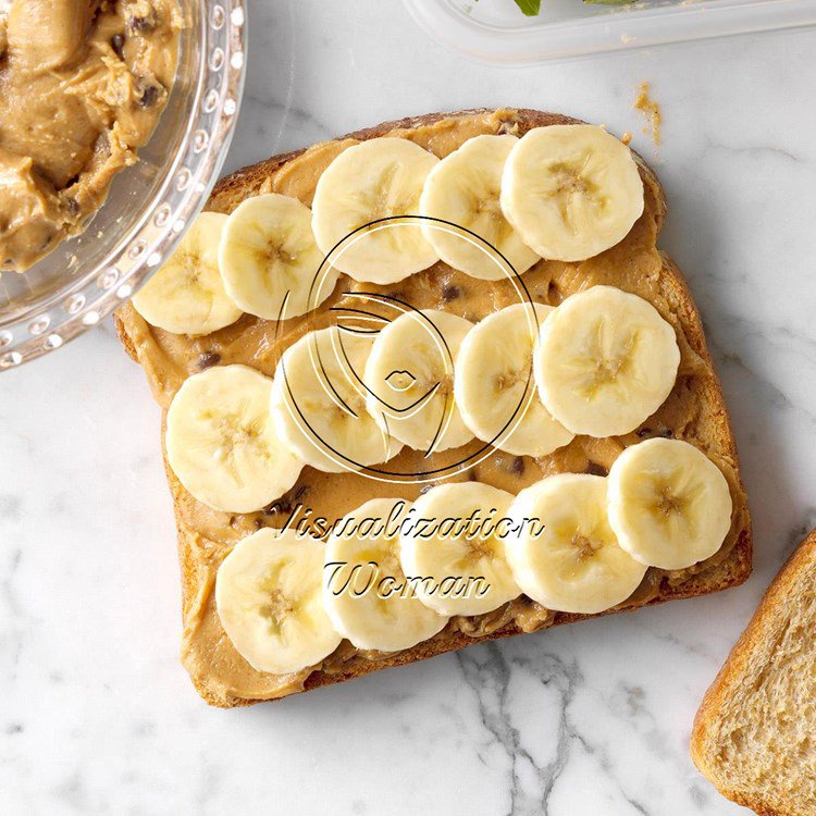 Chocolate Chip, PB & Banana Sandwiches