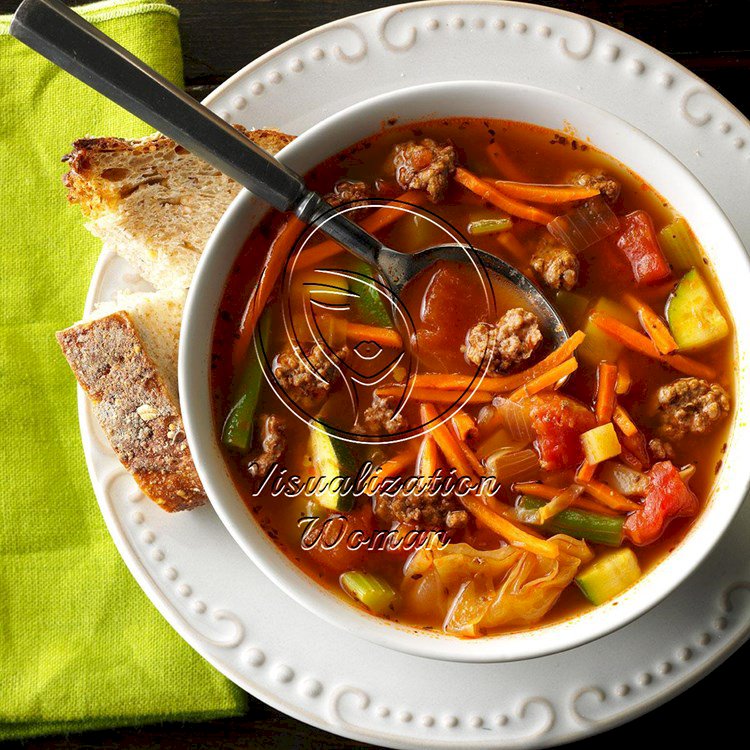 Garden Vegetable Beef Soup