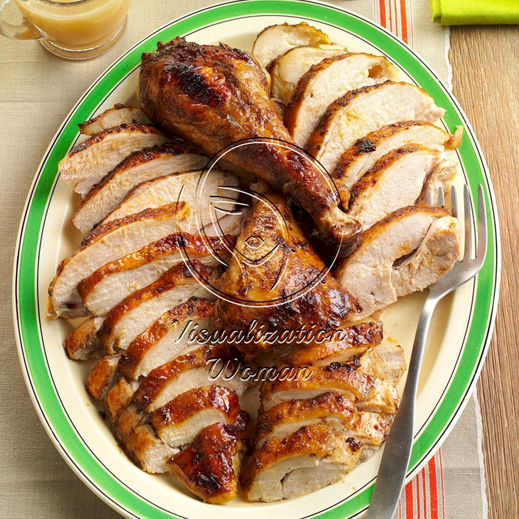 Fruit-Glazed Roast Turkey
