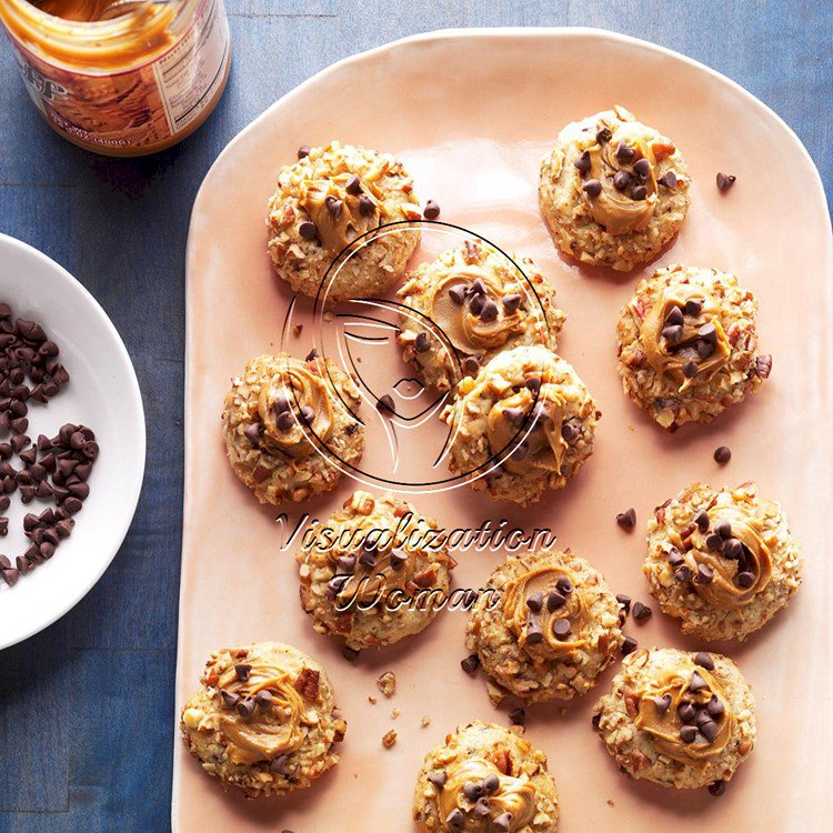 Chocolate Chip & Cookie Butter Thumbprints