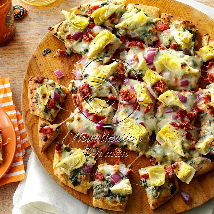 Artichoke & Spinach Dip Pizza