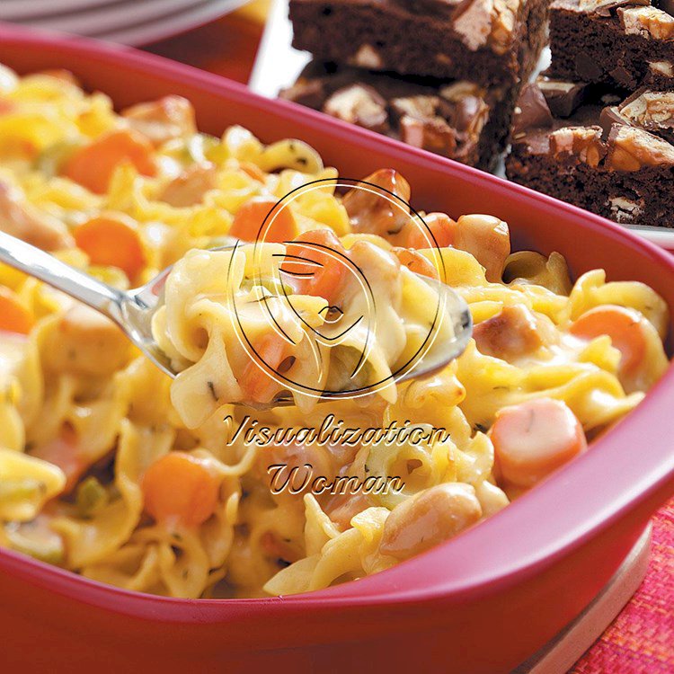 Hearty Chicken Noodle Casserole