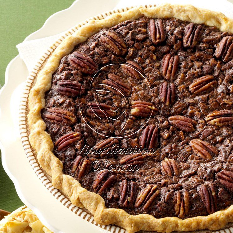 Velvety Chocolate Butter Pecan Pie