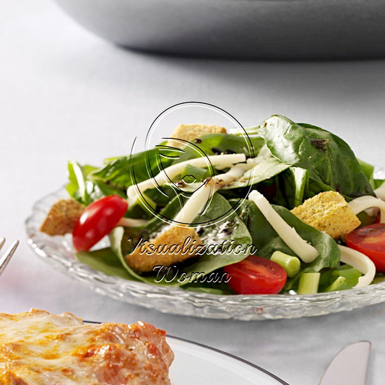Easy Italian Spinach Salad