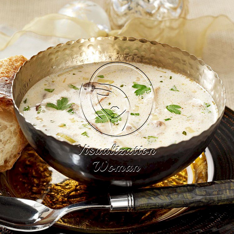 Homemade Cream of Mushroom Soup