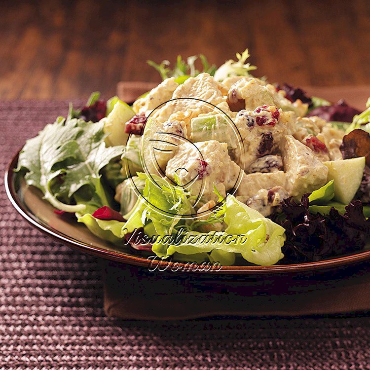 Fruited Curry Turkey Salad