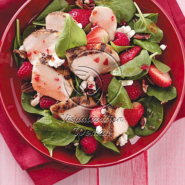 Berry Chicken Salad for Two